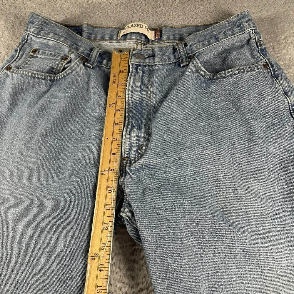 VINTAGE‎ Levi's 550 Jeans Mens 36x29 (Fits 32x27) Blue Light Wash Relaxed Fit